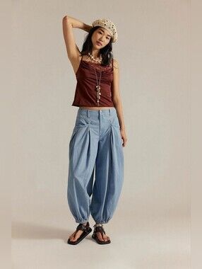 Price Firm 🍓 Free People We The Free Palm Royale Balloon Jean